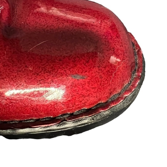 Boc Lesa Clogs Born Concept Red Patent Leather Clogs Size 9.5 - Picture 8 of 8